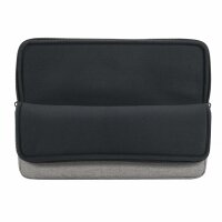 RIVACASE ECO Laptophülle 15,6 Zoll - 39.5 x 27.5 x 3.5 cm - Notebook Hülle für Damen und Herren - Wasserabweisende MacBook Hülle - Computertasche für Arbeit Uni Reisen