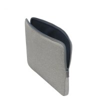 RIVACASE ECO Laptophülle 15,6 Zoll - 39.5 x 27.5 x 3.5 cm - Notebook Hülle für Damen und Herren - Wasserabweisende MacBook Hülle - Computertasche für Arbeit Uni Reisen