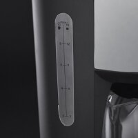Russell Hobbs Glas-Kaffeemaschine Colours Plus+ Storm Grey, 1.25l, Brausekopf-Technologie, Glaskanne, 1000 Watt, 20132-56, schwarz/grau
