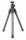 Fotopro S3-Lite Grau & Blau – Universal-Stativ-Set kompakt & leicht mit reversibler Mittelsäule – Lieferung mit 1 Smartphone-Halterung & 1 GoPro-Adapter