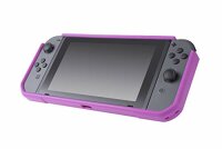 snakebyte Switch TOUGH:KIT - strawberry pink - harte Schutzhülle - H9 Glas - Screen Protector - Reinigungstuch - Analog Control Caps - Tough Case - Game Case - für Nintendo Switch