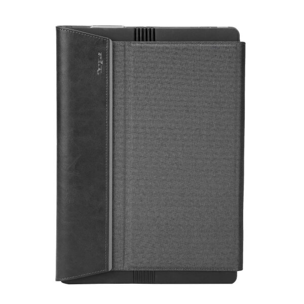 Targus THZ681GL Signature Folio Wrap Case - Microsoft Surface Pro 6, Pro 2017 und Surface Pro 4 - Grau