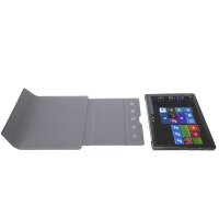 Targus THZ681GL Signature Folio Wrap Case - Microsoft Surface Pro 6, Pro 2017 und Surface Pro 4 - Grau
