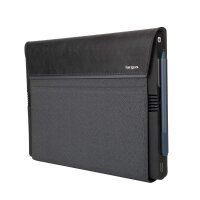 Targus THZ681GL Signature Folio Wrap Case - Microsoft Surface Pro 6, Pro 2017 und Surface Pro 4 - Grau