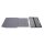 Targus THZ681GL Signature Folio Wrap Case - Microsoft Surface Pro 6, Pro 2017 und Surface Pro 4 - Grau