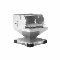 THÜROS T1 Direkt Plus Tischgrill Holzkohlegrill Edelstahl