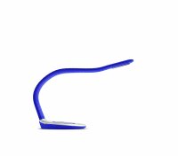 Trae Luni LED Leselampe. Schreibtischlampe. Soft-Touch-Oberfläche. Designlampe. Designerlampe. Mit integrierter Wireless-Ladefläche für Smartphones. Individuell biegbarer Lampenhals. Rot
