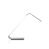TRAE - Moderne Design-Schreibtischlampe, LED MAZE X Aluminium, mit USB Ladegerät