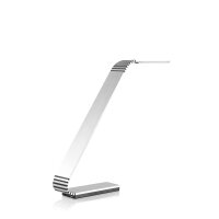 TRAE - Moderne Design-Schreibtischlampe, LED MAZE X Aluminium, mit USB Ladegerät