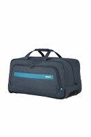 Travelite travelite: Madeira – sehr leichte Trolleys, Trolley-Taschen, Reise- und Bordtaschen plus Weekender Reisetasche, 64 cm, 60 Liter, Marine/Türkis