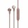 Urbanista Madrid Wireless Kopfhörer, Schlanke Bluetooth Ohrhörer, Freisprechen, Integrierte Lautstärke und Musiksteuerung, In Ear Kopfhörer für Laufen, Sport, Training, Roségold