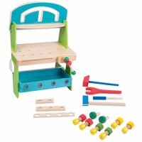 Werkbank mit Werkzeugen, 20-teilig.