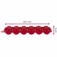 Westmark 12er CakePop-Backform mit Antihaft-Effekt, Silikon, Grün, 3024226G