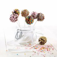 Westmark 12er CakePop-Backform mit Antihaft-Effekt, Silikon, Grün, 3024226G