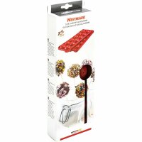 Westmark 12er CakePop-Backform mit Antihaft-Effekt, Silikon, Grün, 3024226G