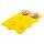 Westmark 6er Muffin-Backform, Antihaft-Effekt, Silikon, Gelb, 3015227Y