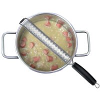 Westmark Reibe/Raspel, Rostfreier Edelstahl/Kunststoff, Technicus-Pro, Silber/Schwarz, 14262270