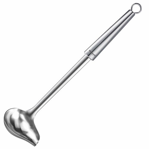 Westmark Soßenlöffel/Soßenkelle, Länge: 32,2 cm, Rostfreier Edelstahl, Glory, Silber, 18542270