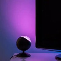 Smarter LED-Lichtprojektor Quest von WiZ; WLAN-schaltbar. Mattschwarz. Dimmbar; 64.000 Weißschattierungen + 16 Mio. Farben. Kombinierbar mit Amazon Alexa und Google Home.