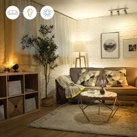 Smarter LED-Lichtprojektor Quest von WiZ; WLAN-schaltbar. Mattschwarz. Dimmbar; 64.000 Weißschattierungen + 16 Mio. Farben. Kombinierbar mit Amazon Alexa und Google Home.