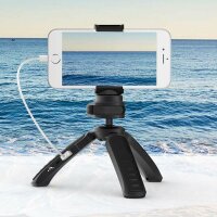 Fotopro Stativ-Tisch mit Ladegerät Akku